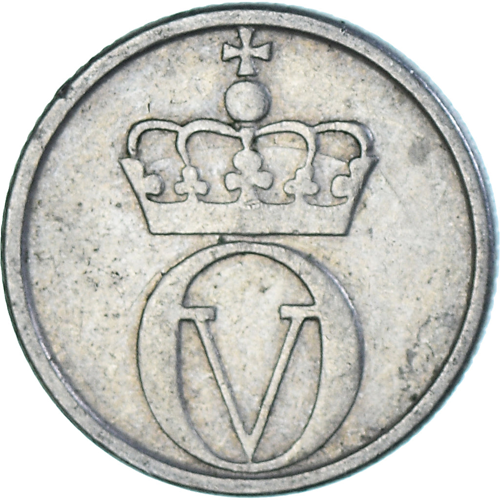 Münze, Norwegen, 10 Öre, 1962