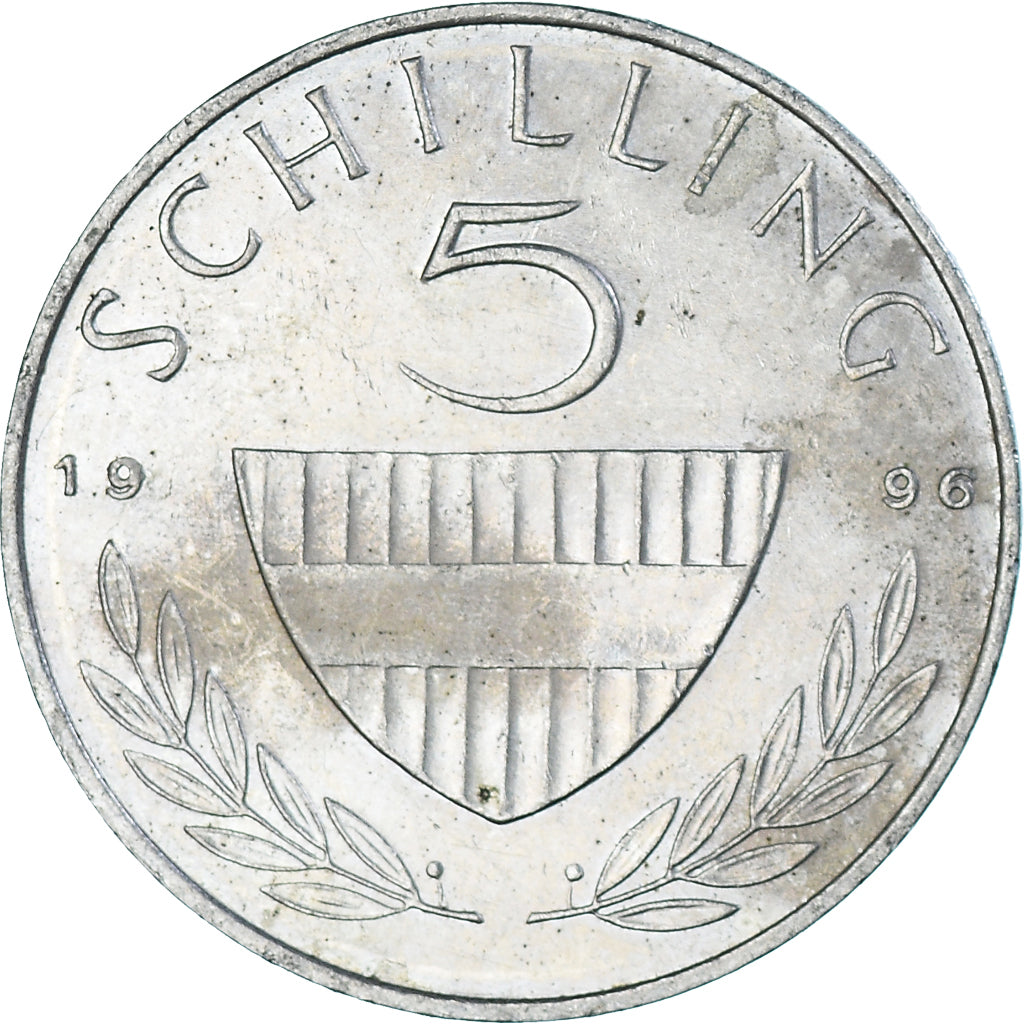Moneta, Austria, 5 Schilling, 1996