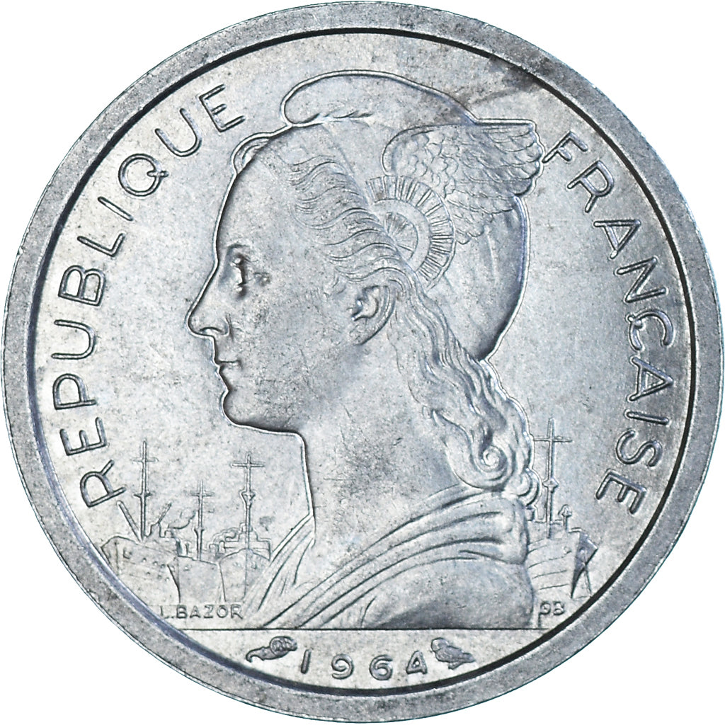 Coin, Réunion, Franc, 1964