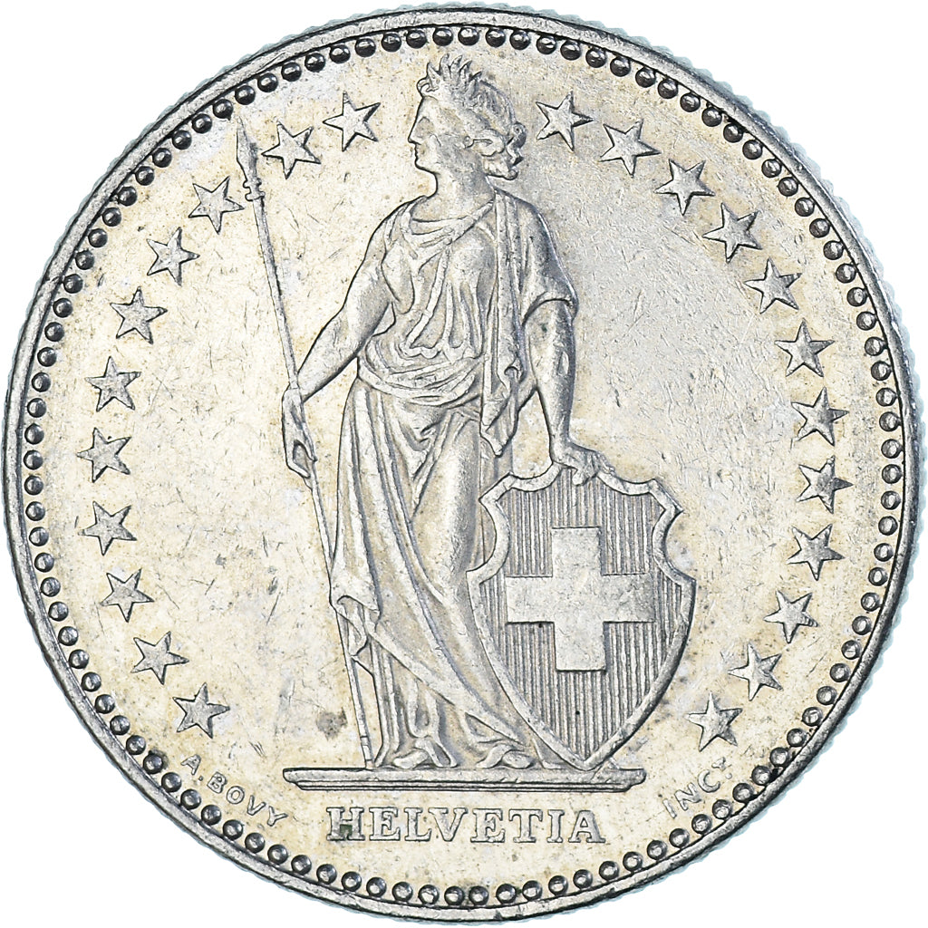 Coin, Switzerland, 2 Francs, 1983