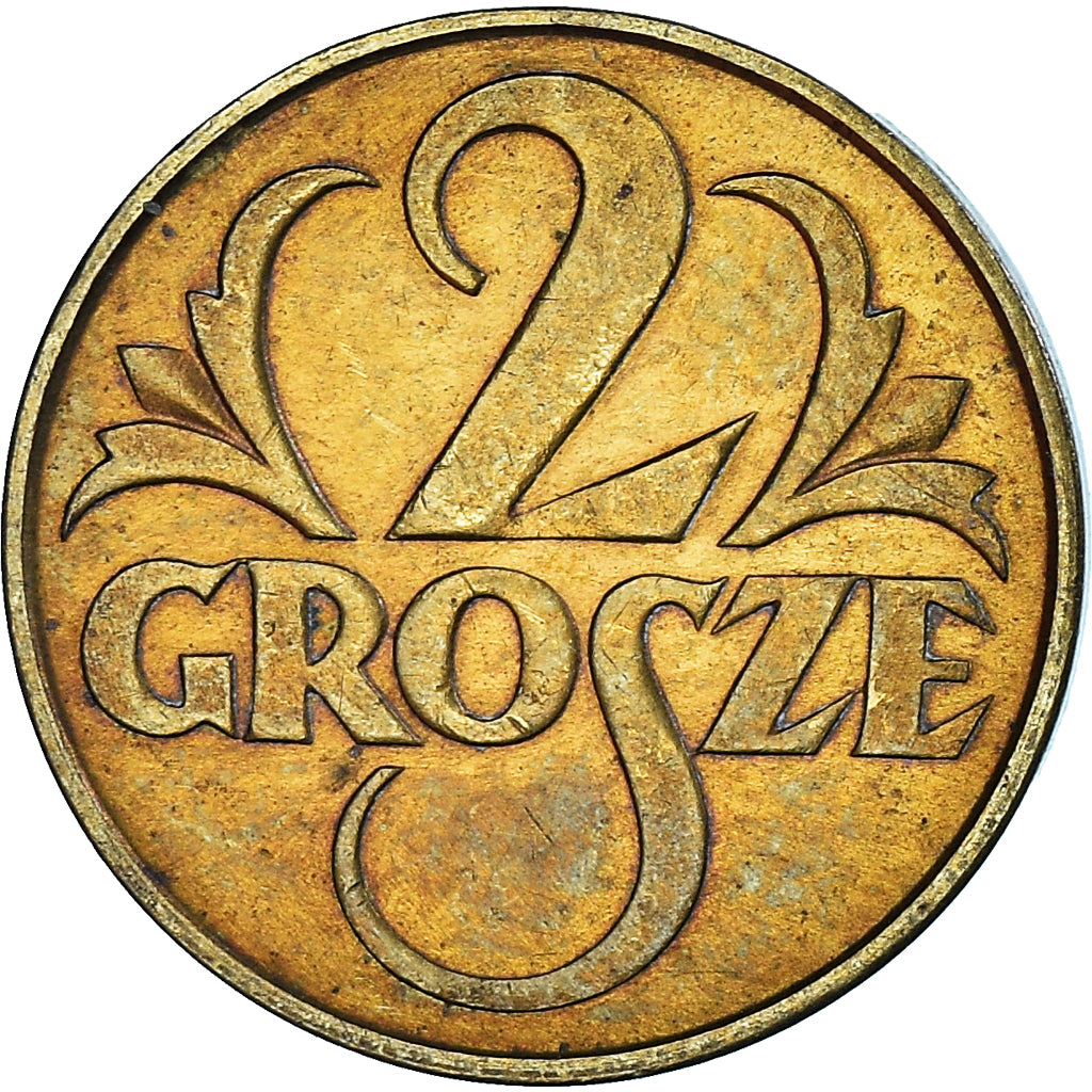 Moneda, Polonia, 2 Grosze, 1923