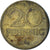 Moneda, Alemania, 20 Pfennig, 1984
