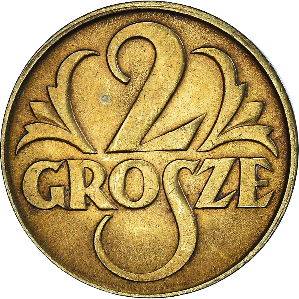 Münze, Polen, 2 Grosze, 1923