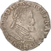 FRANCE, Demi Franc, 1605, Toulouse, AU(50-53), Silver, Sombart #4824, 6.78