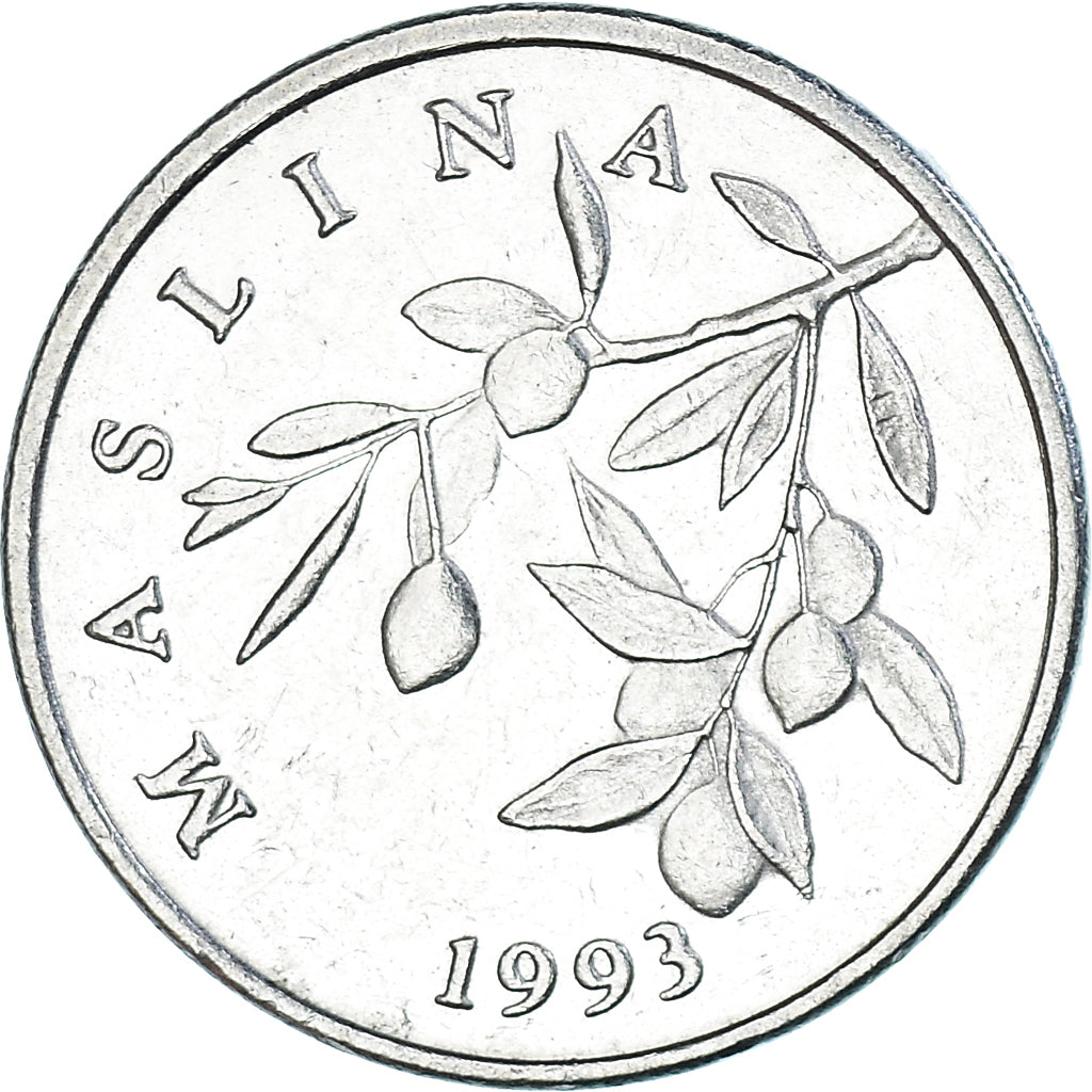 Moeda, Croácia, 20 Lipa, 1993