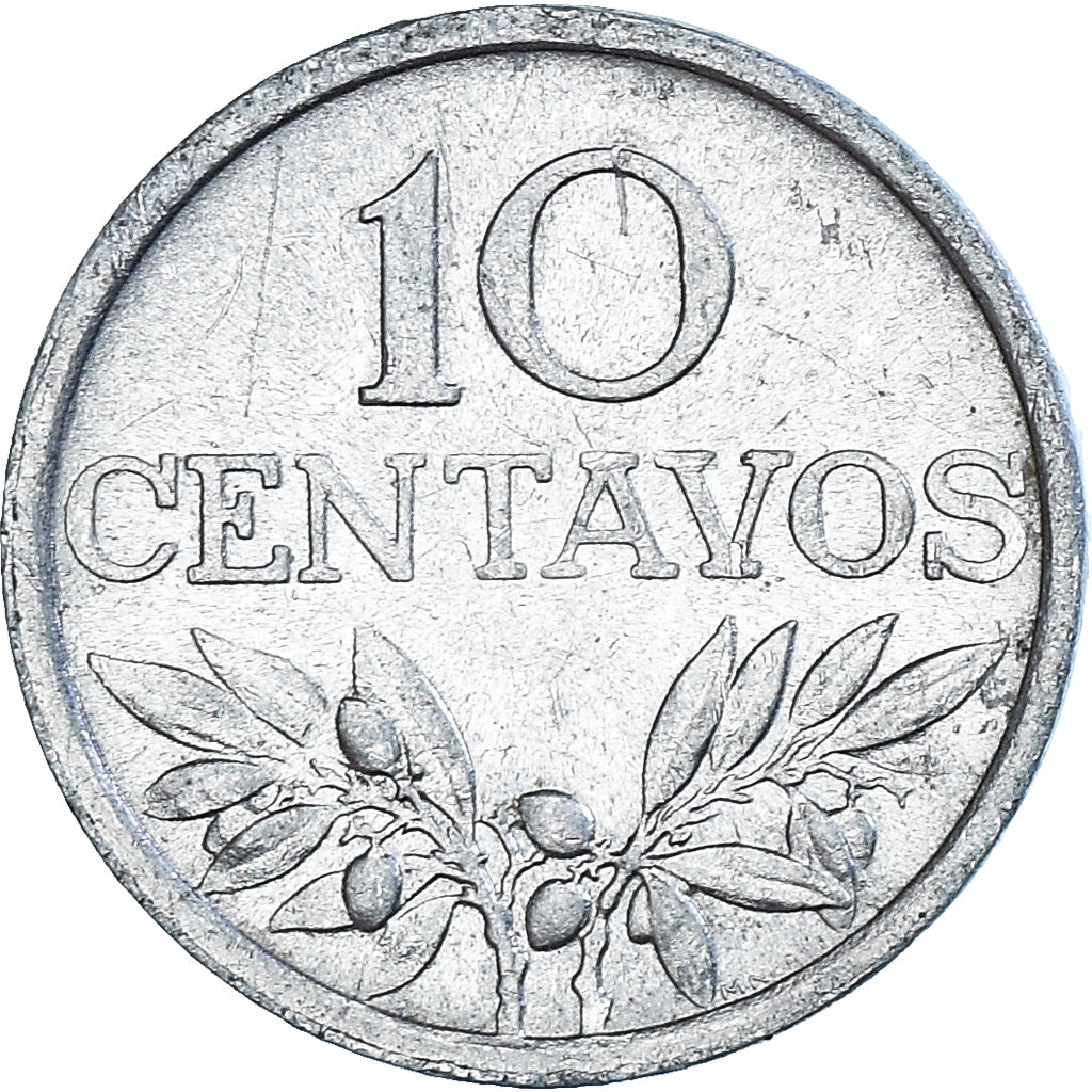 Munten, Portugal, 10 Centavos, 1975