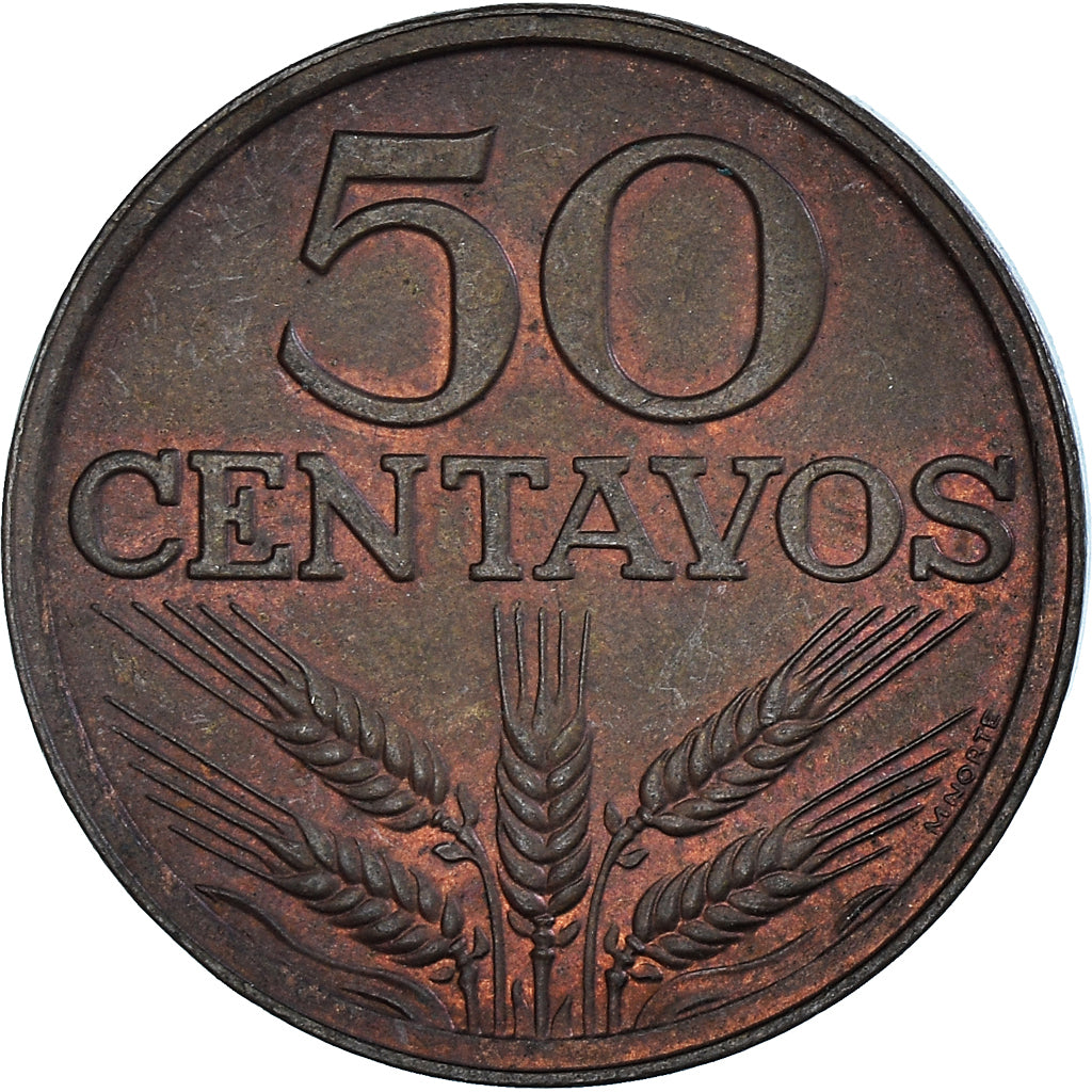 Moneta, Portugal, 50 Centavos, 1976