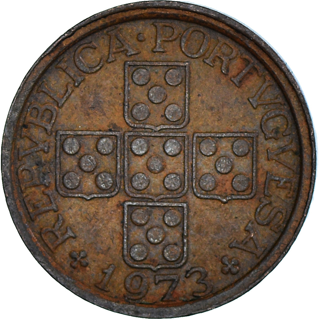 Coin, Portugal, 20 Centavos, 1973