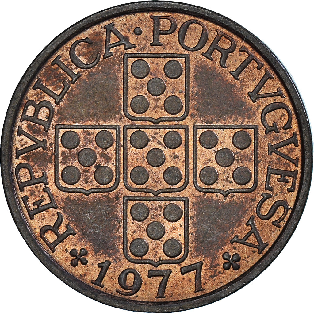 Coin, Portugal, 50 Centavos, 1977