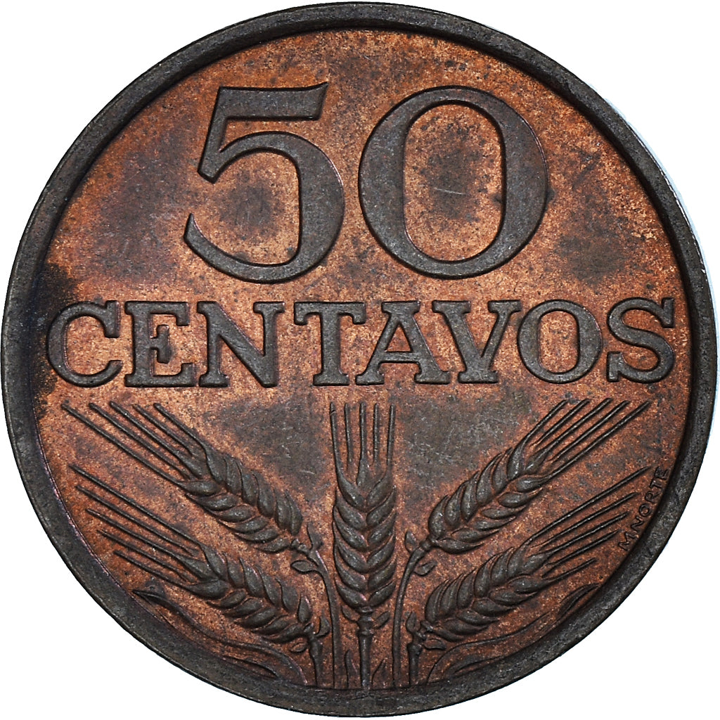 Coin, Portugal, 50 Centavos, 1977