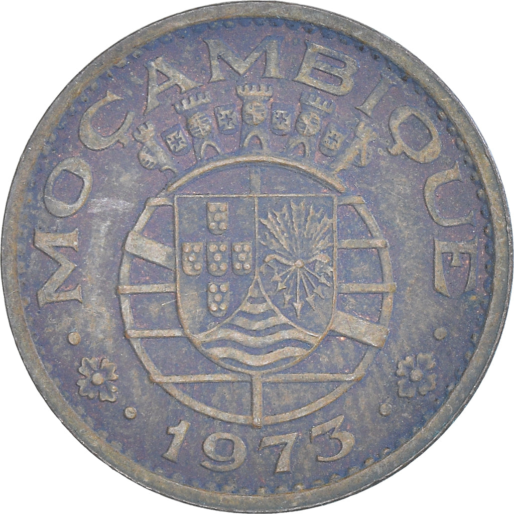 Coin, Mozambique, 50 Centavos, 1973