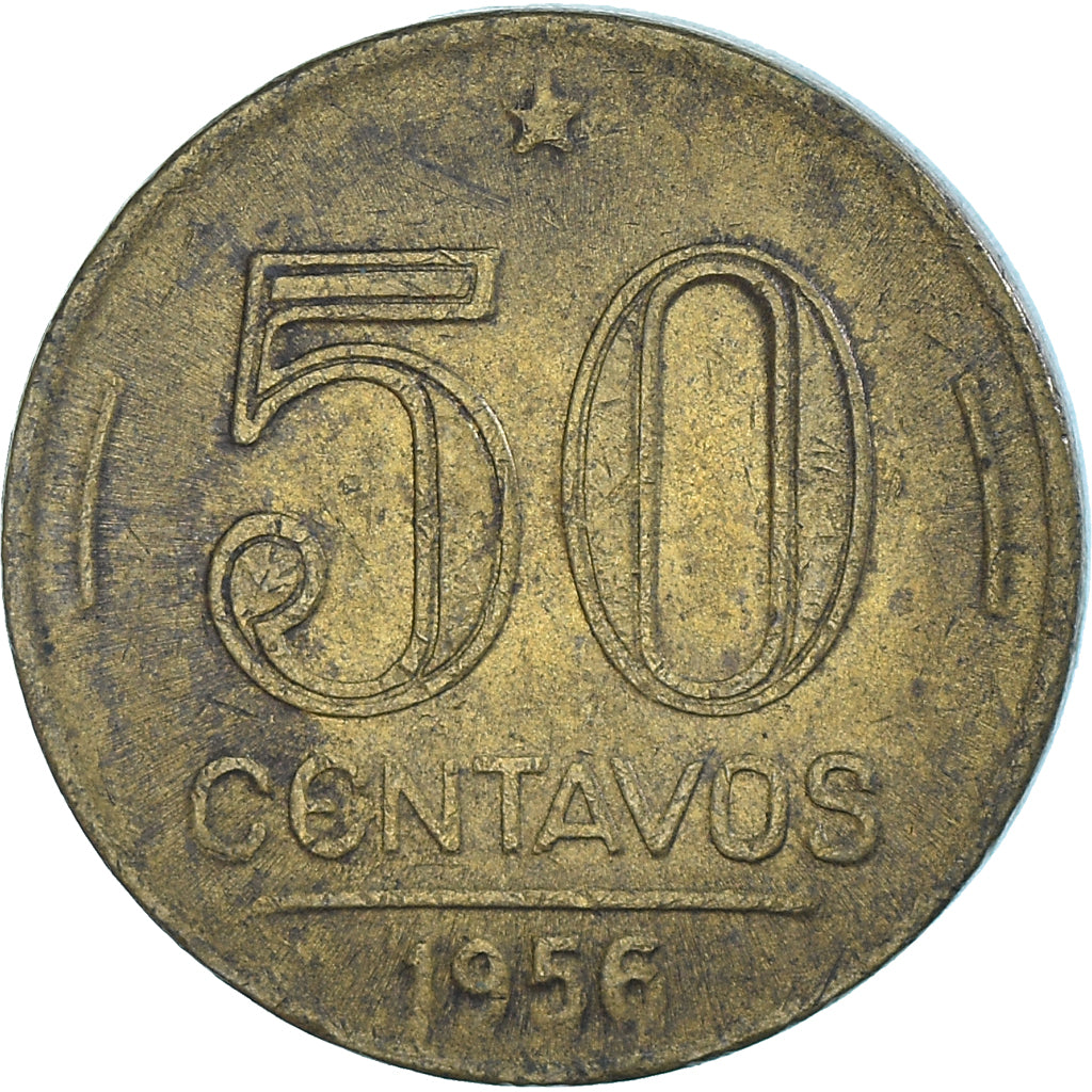 Moeda, Brasil, 50 Centavos, 1956