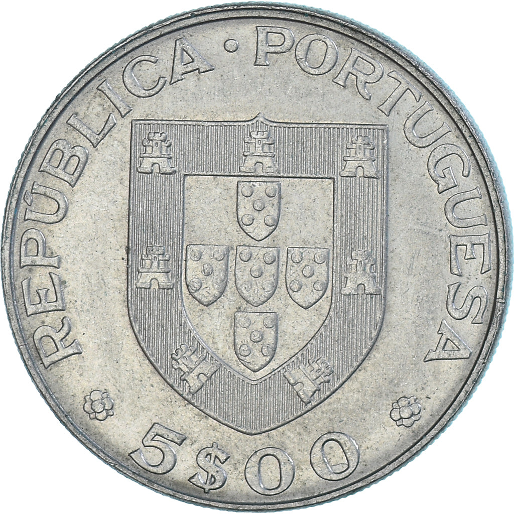 Munten, Portugal, 5 Escudos, 1982