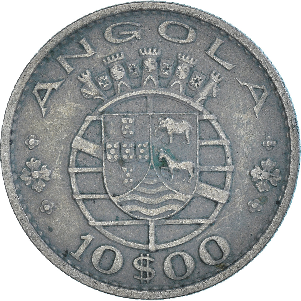 Moeda, Angola, 10 Escudos, 1969