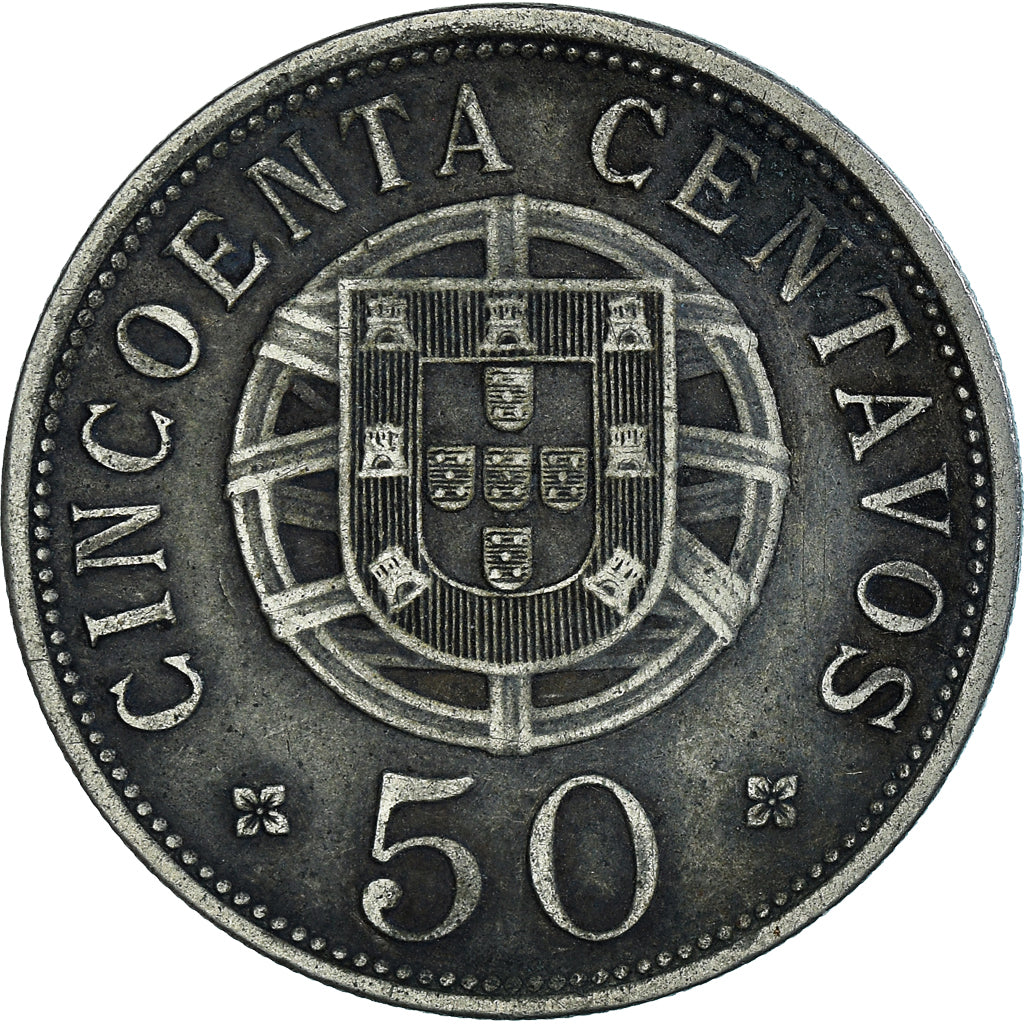Coin, Angola, 50 Centavos, 1928