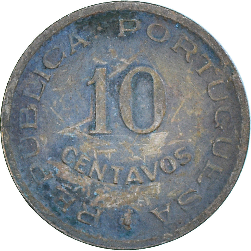Coin, Mozambique, 10 Centavos, 1960