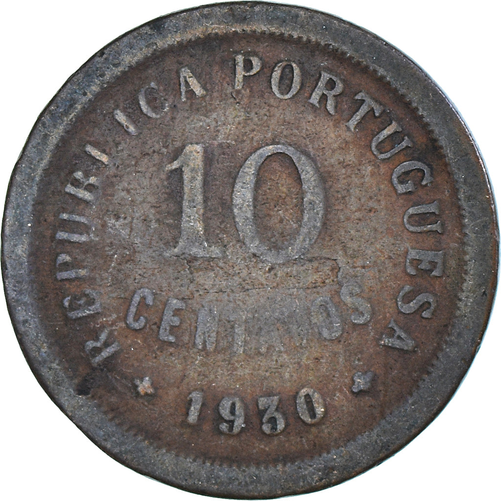 Coin, Portugal, 10 Centavos, 1930