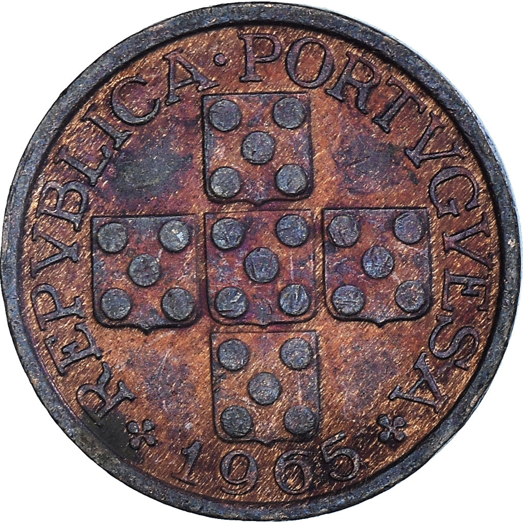 Moneta, Portugal, 10 Centavos, 1965