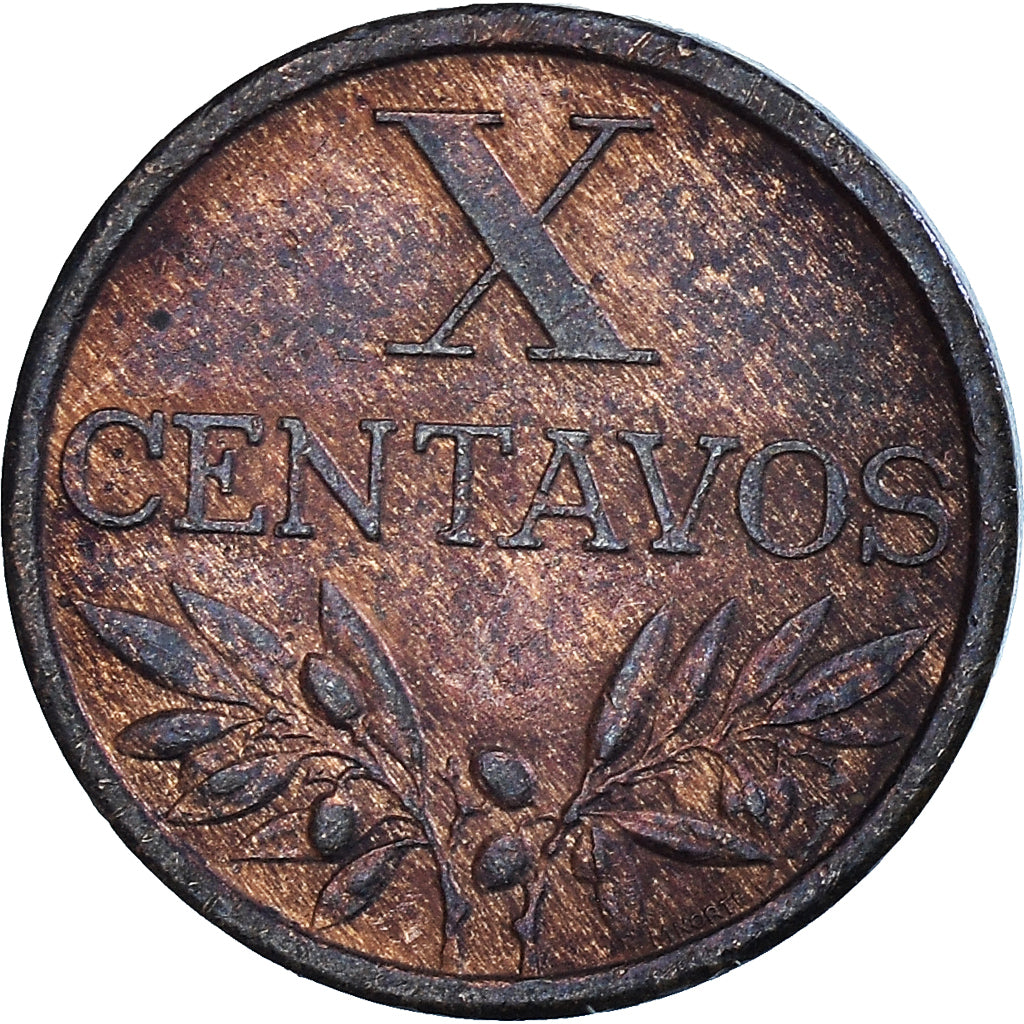 Moneta, Portugal, 10 Centavos, 1965