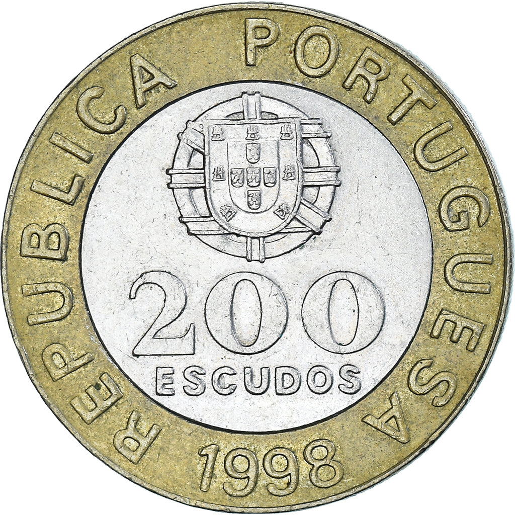 Munten, Portugal, 200 Escudos, 1998