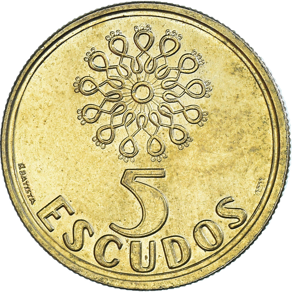 Coin, Portugal, 5 Escudos, 2000