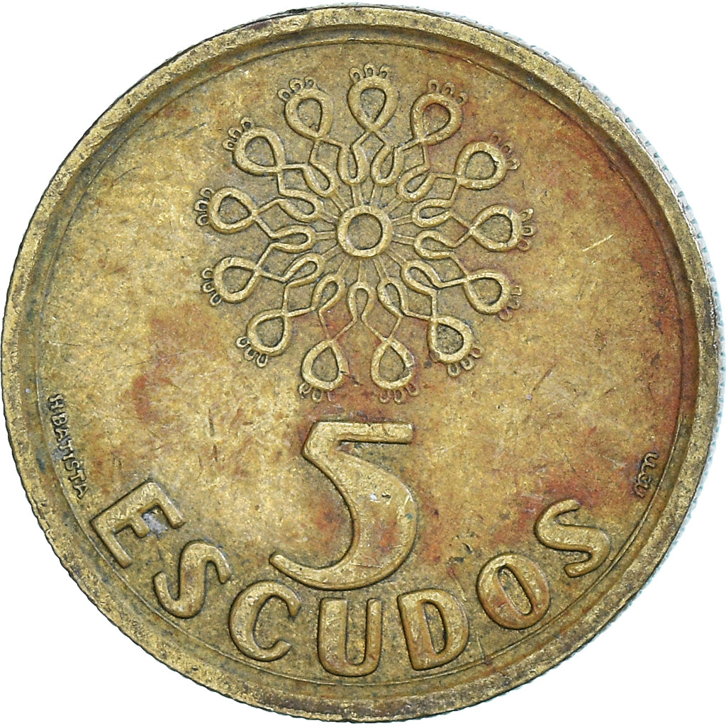 Munten, Portugal, 5 Escudos, 1997