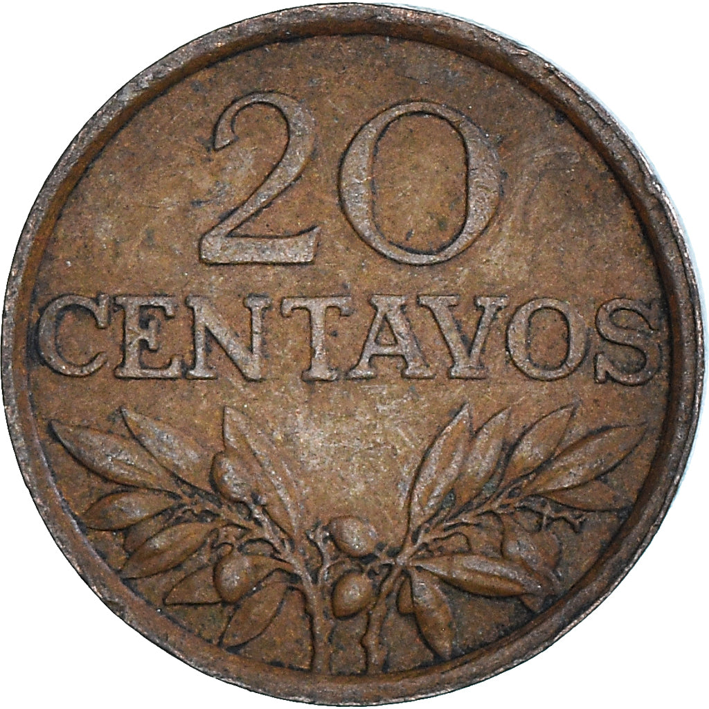 Munten, Portugal, 20 Centavos, 1972