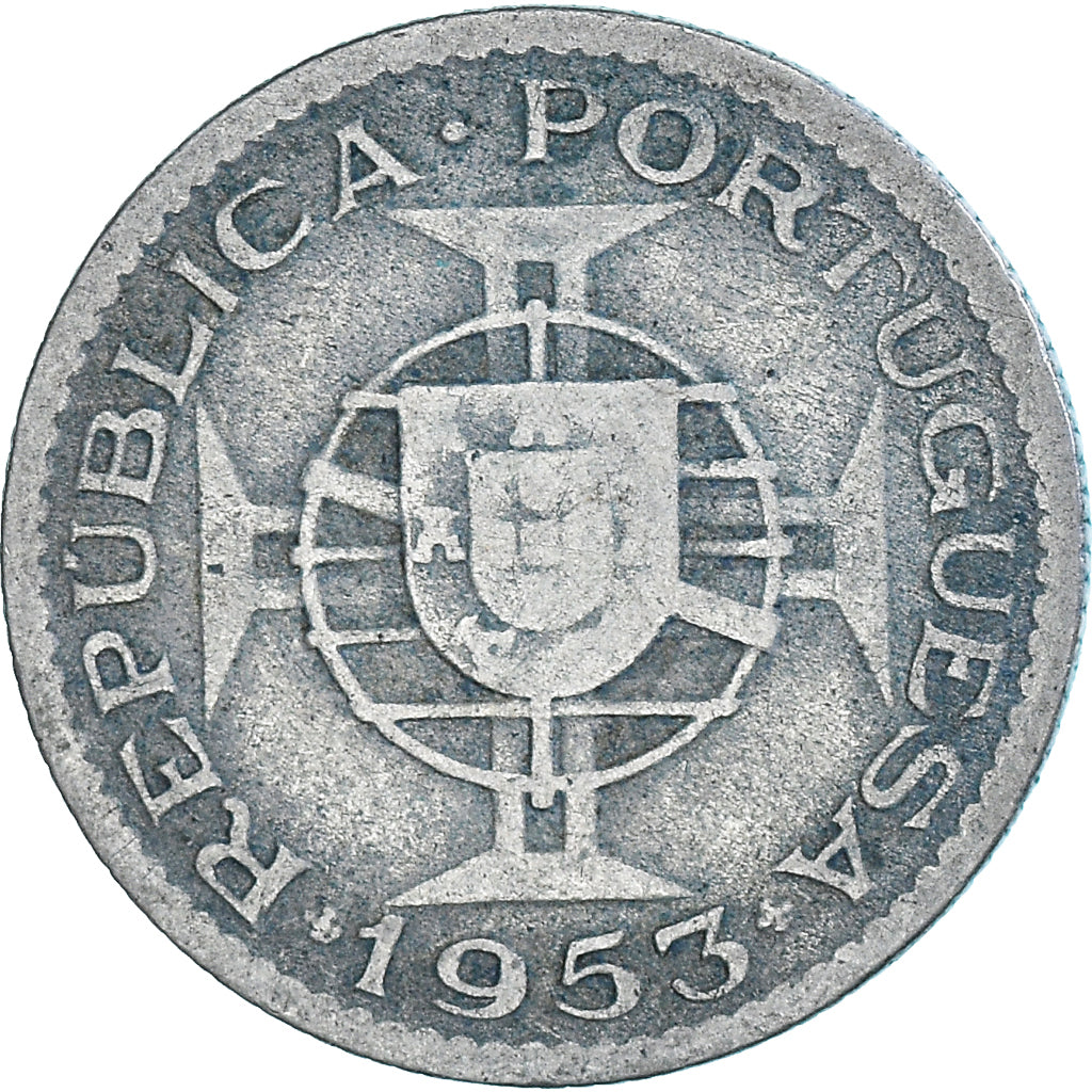 Moneta, Angola, 2-1/2 Escudos, 1953