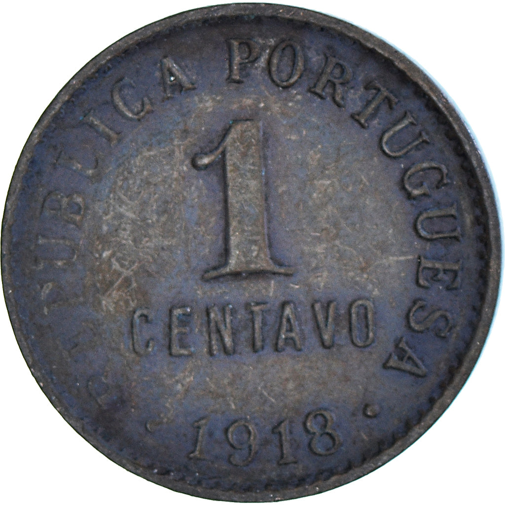 Munten, Portugal, Centavo, 1918