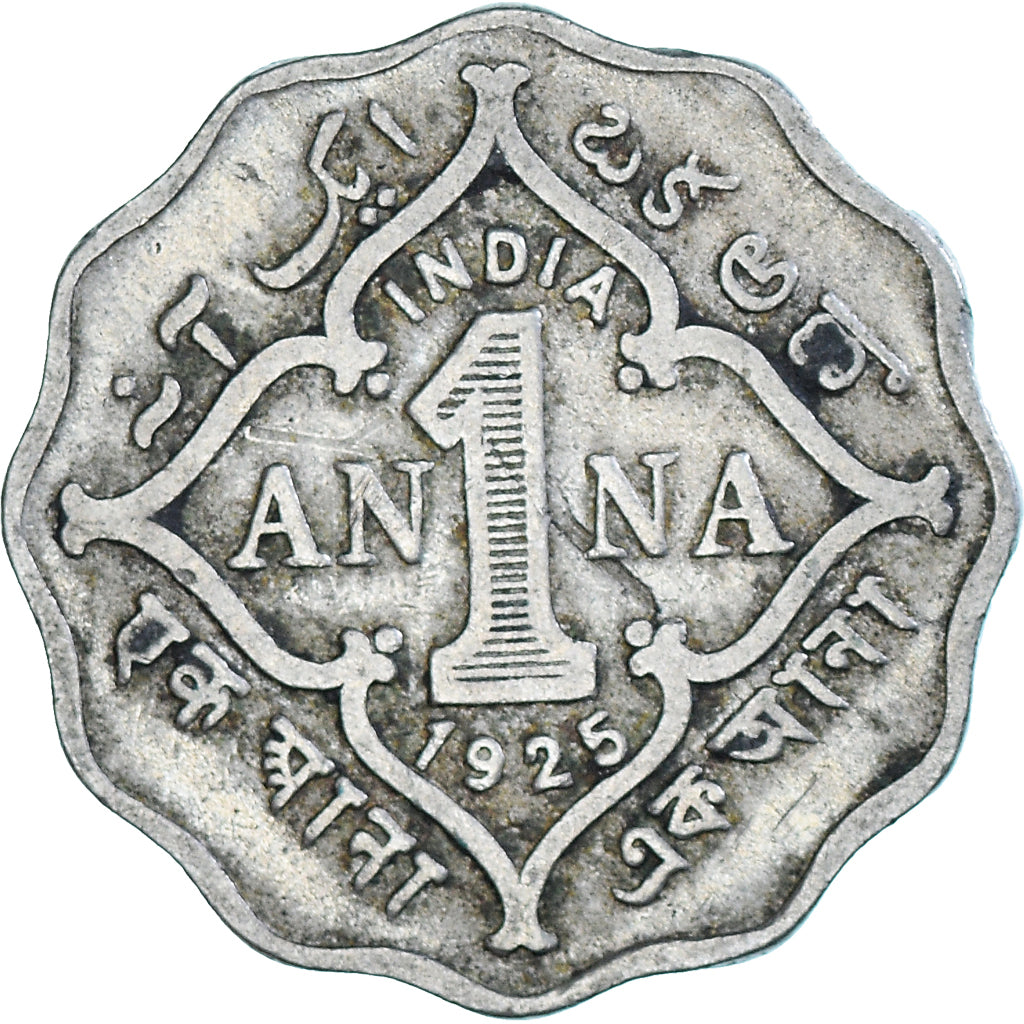 Münze, India, Anna, 1925