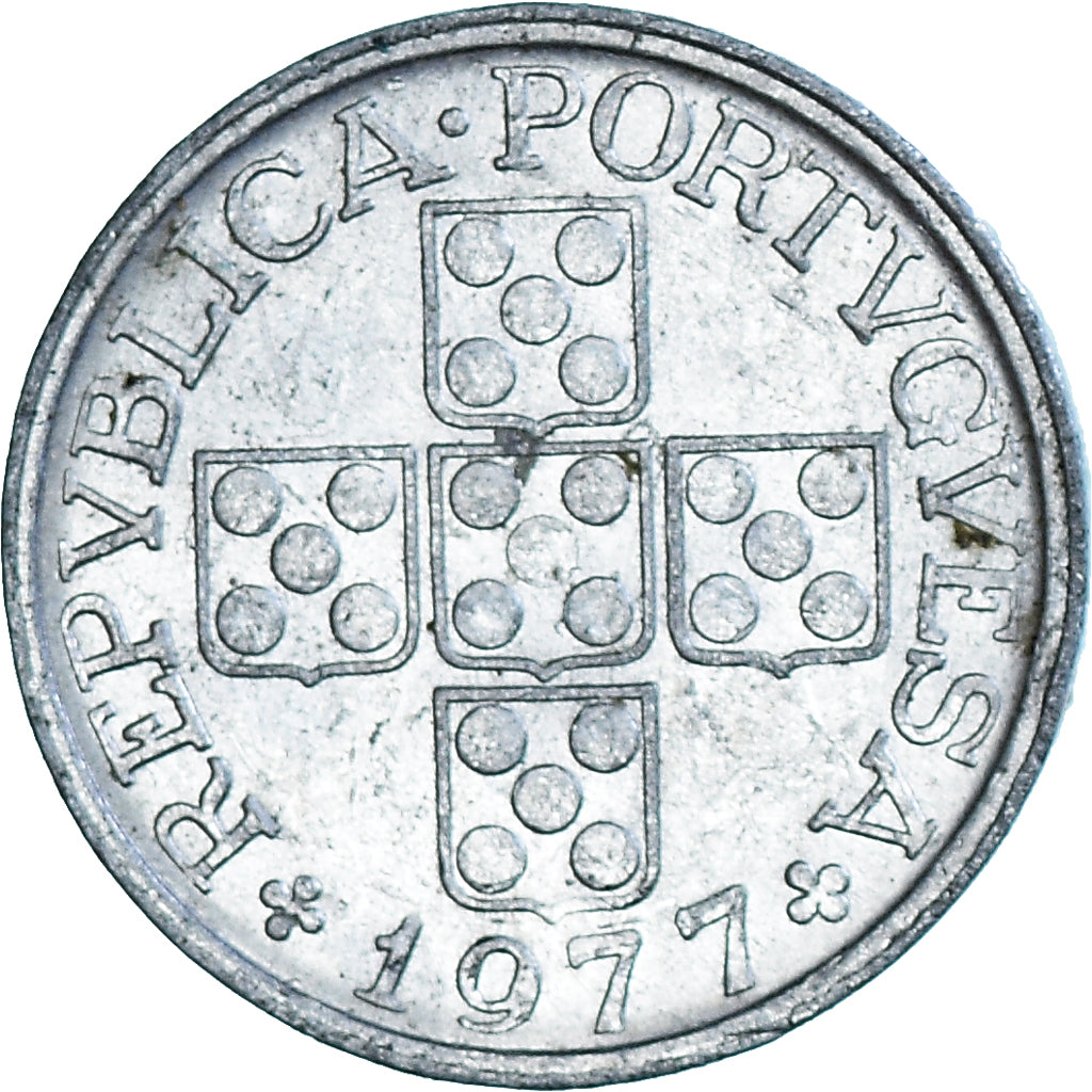 Moneda, Portugal, 10 Centavos, 1977