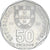 Coin, Portugal, 50 Escudos, 1989