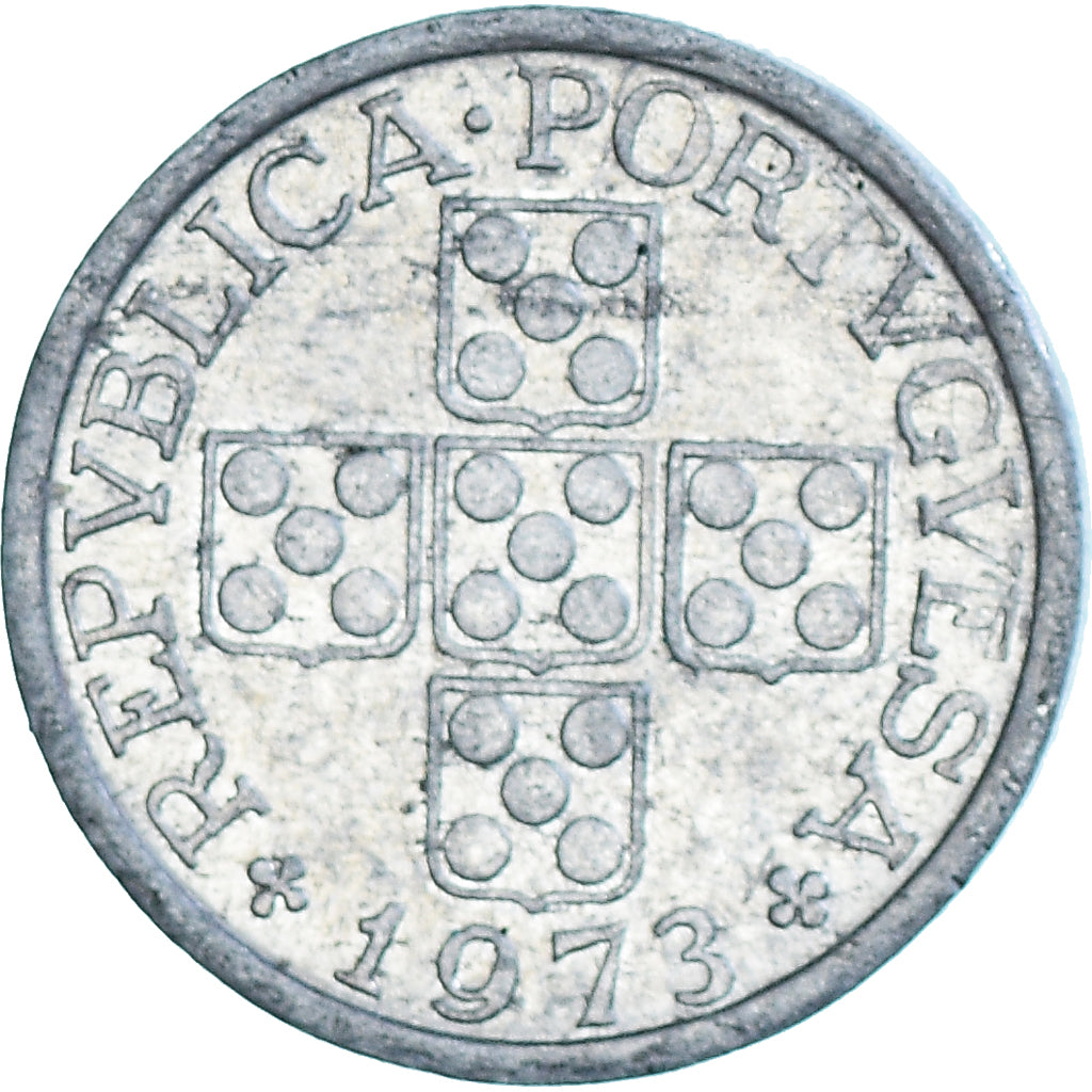 Coin, Portugal, 10 Centavos, 1973