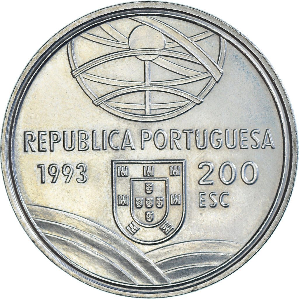 Coin, Portugal, 200 Escudos, 1993