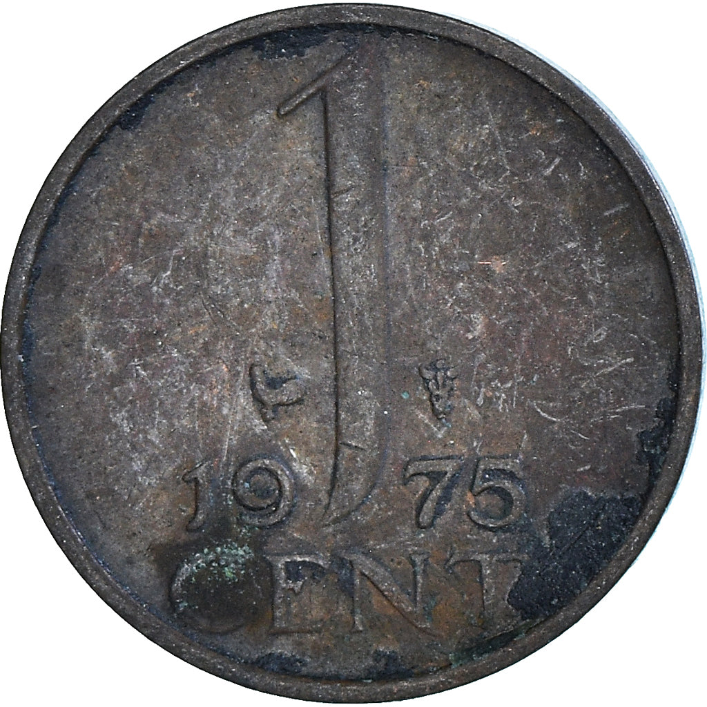 Munten, Nederland, Cent, 1975