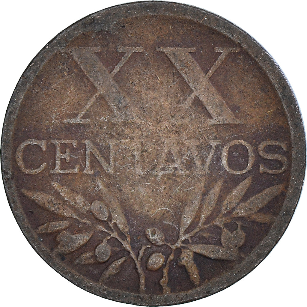 Moneda, Portugal, 20 Centavos, 1949