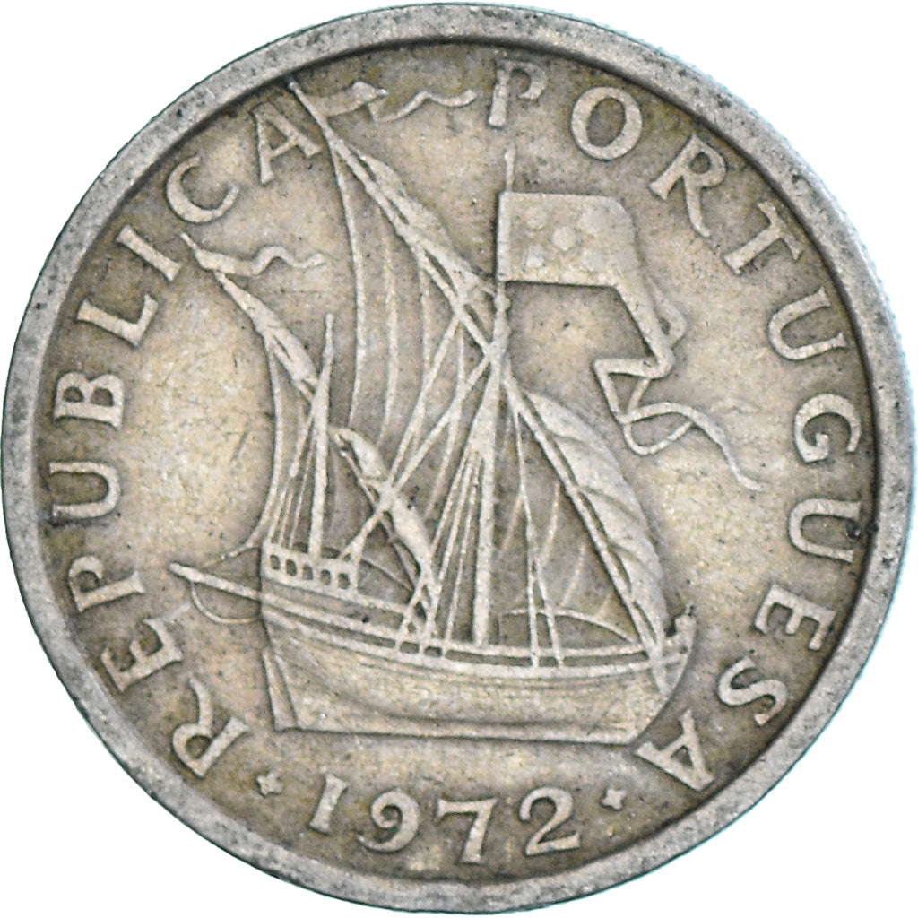 Munten, Portugal, 2-1/2 Escudos, 1972