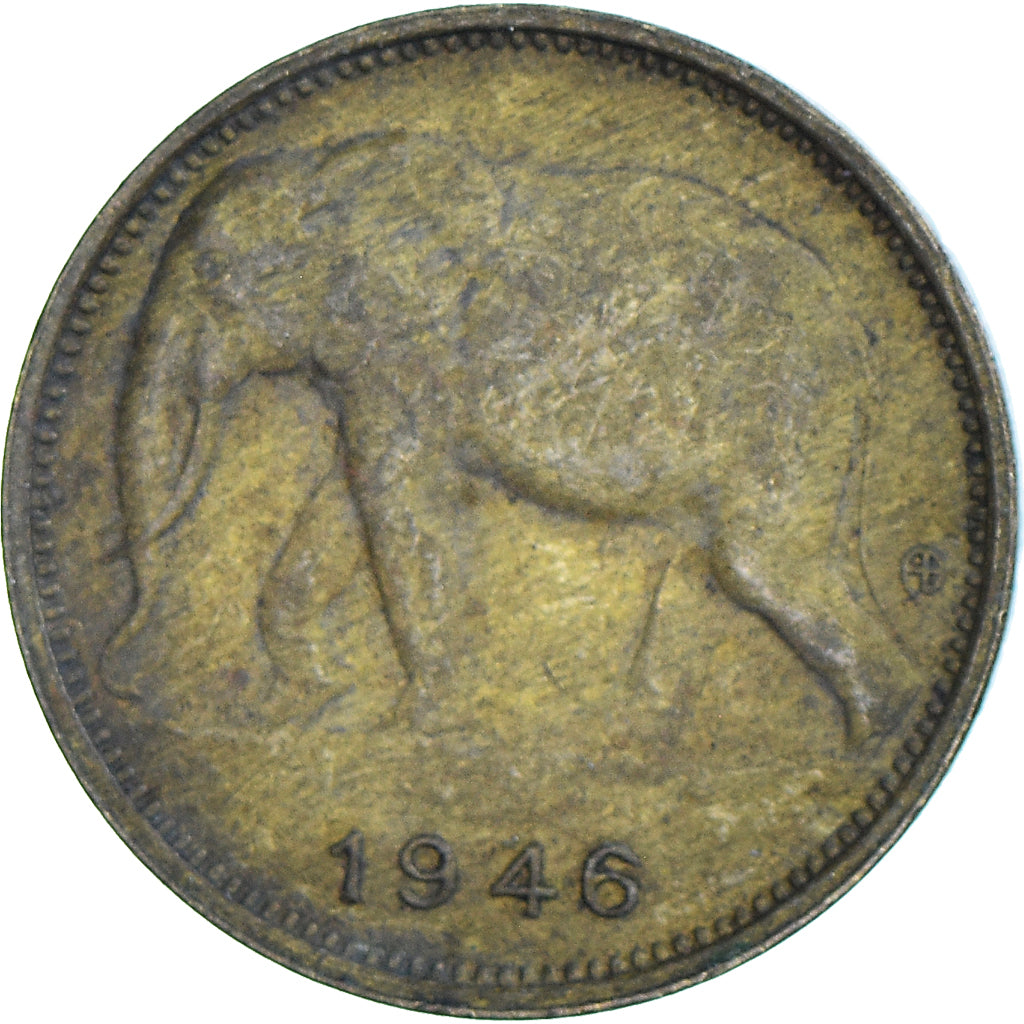 Munten, Belgisch Congo, Franc, 1946