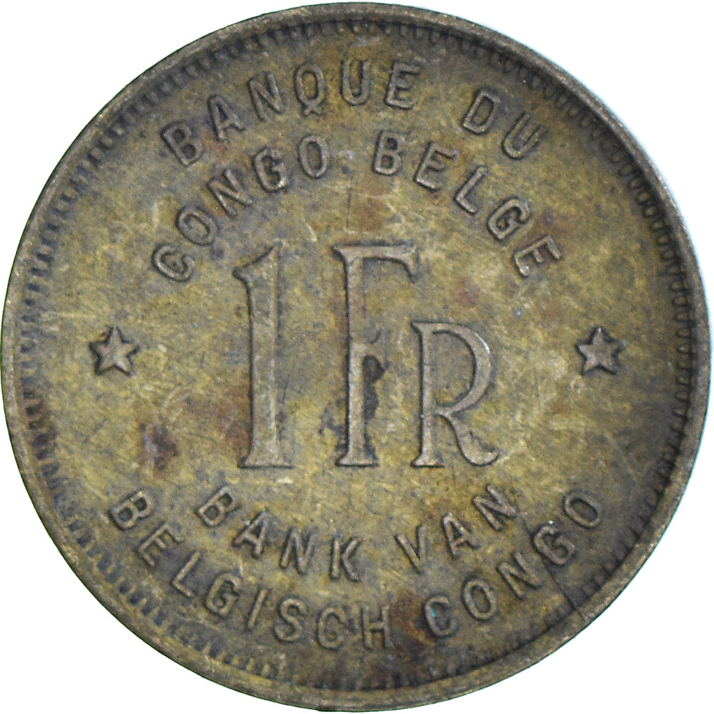 Munten, Belgisch Congo, Franc, 1946