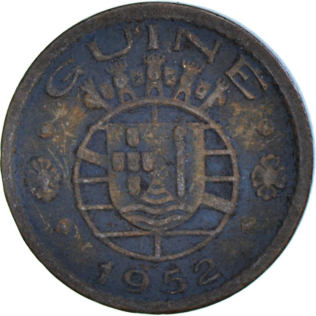 Coin, Guinea, 50 Centavos, 1952