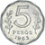 Moneda, Argentina, 5 Pesos, 1963