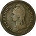 Moneta, Francia, Dupré, Decime, 1795, Paris, MB, Bronzo, KM:637.1, Gadoury:186