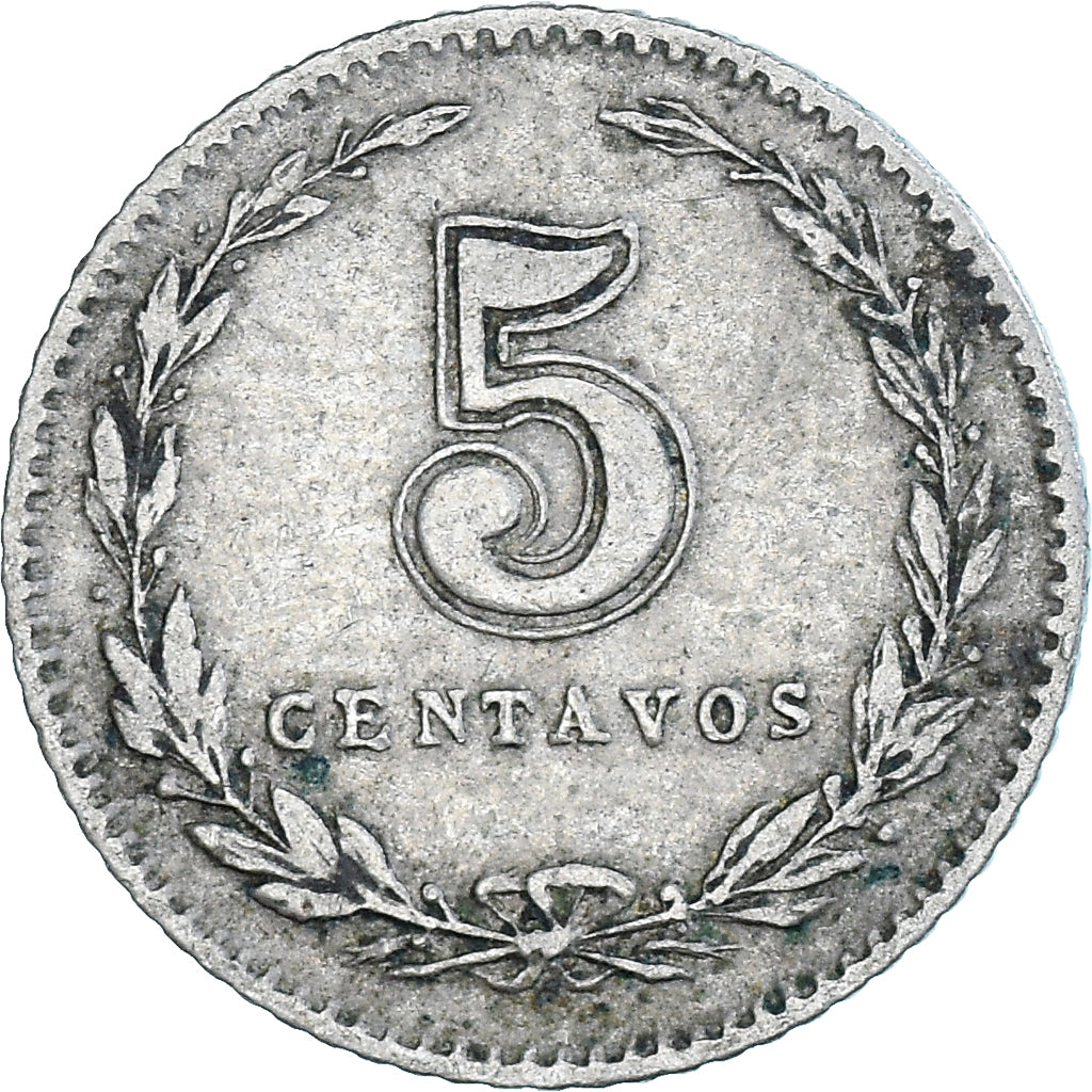 Münze, Argentinien, 5 Centavos, 1905