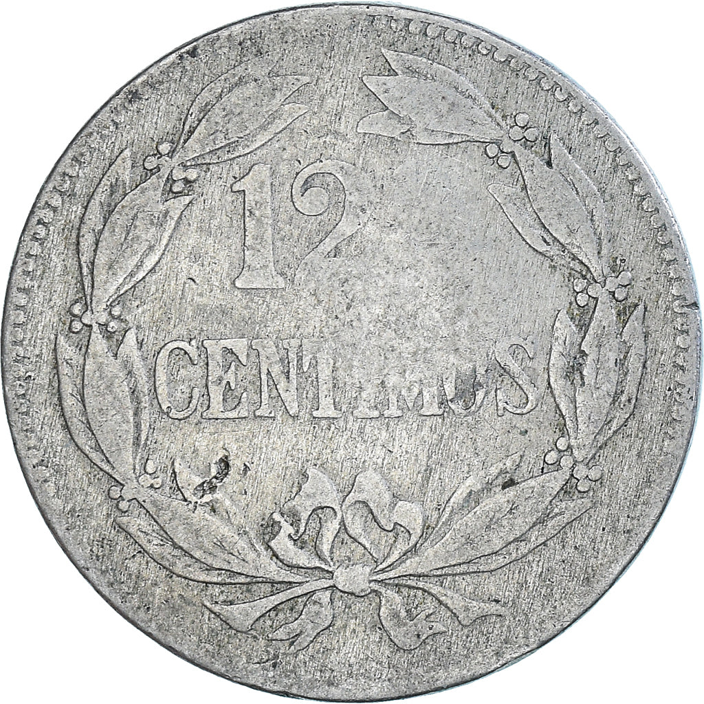 Coin, Venezuela, 12-1/2 Centimos, 1936