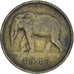 Coin, Belgian Congo, 2 Francs, 1946