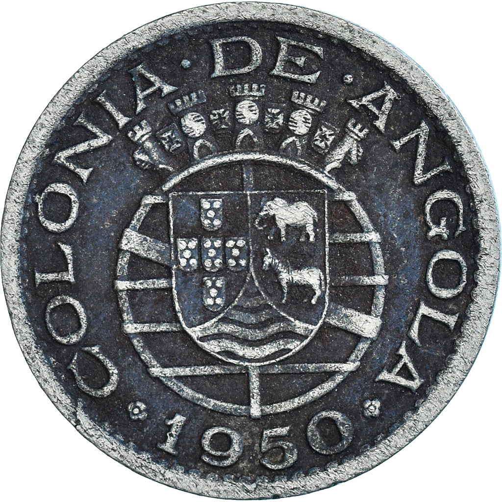 Coin, Angola, 50 Centavos, 1950