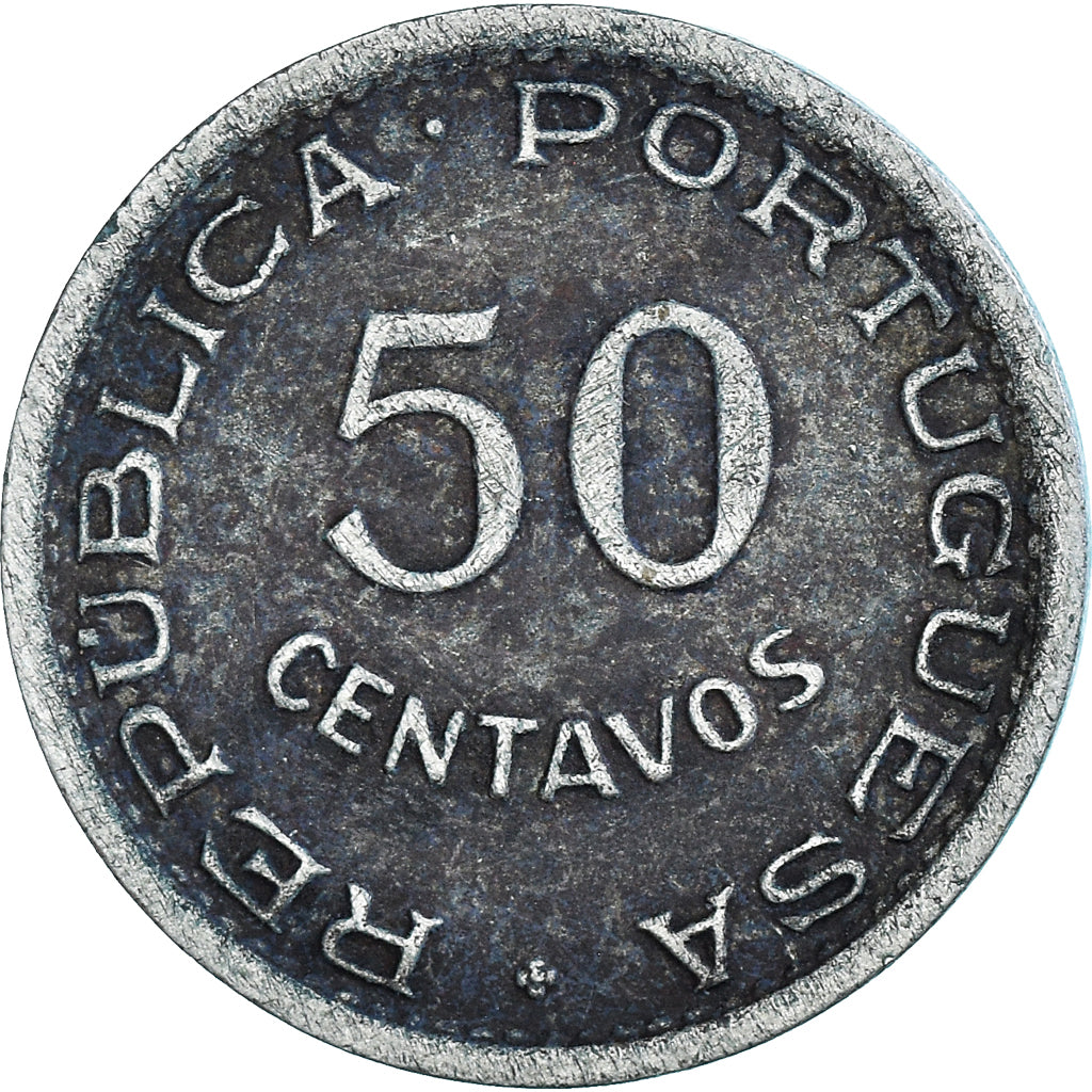 Coin, Angola, 50 Centavos, 1950