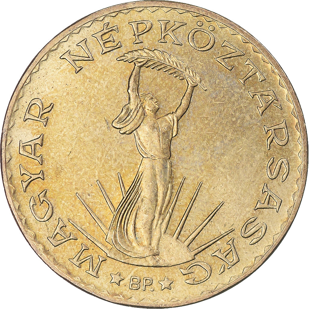 Moneta, Ungheria, 10 Forint, 1989