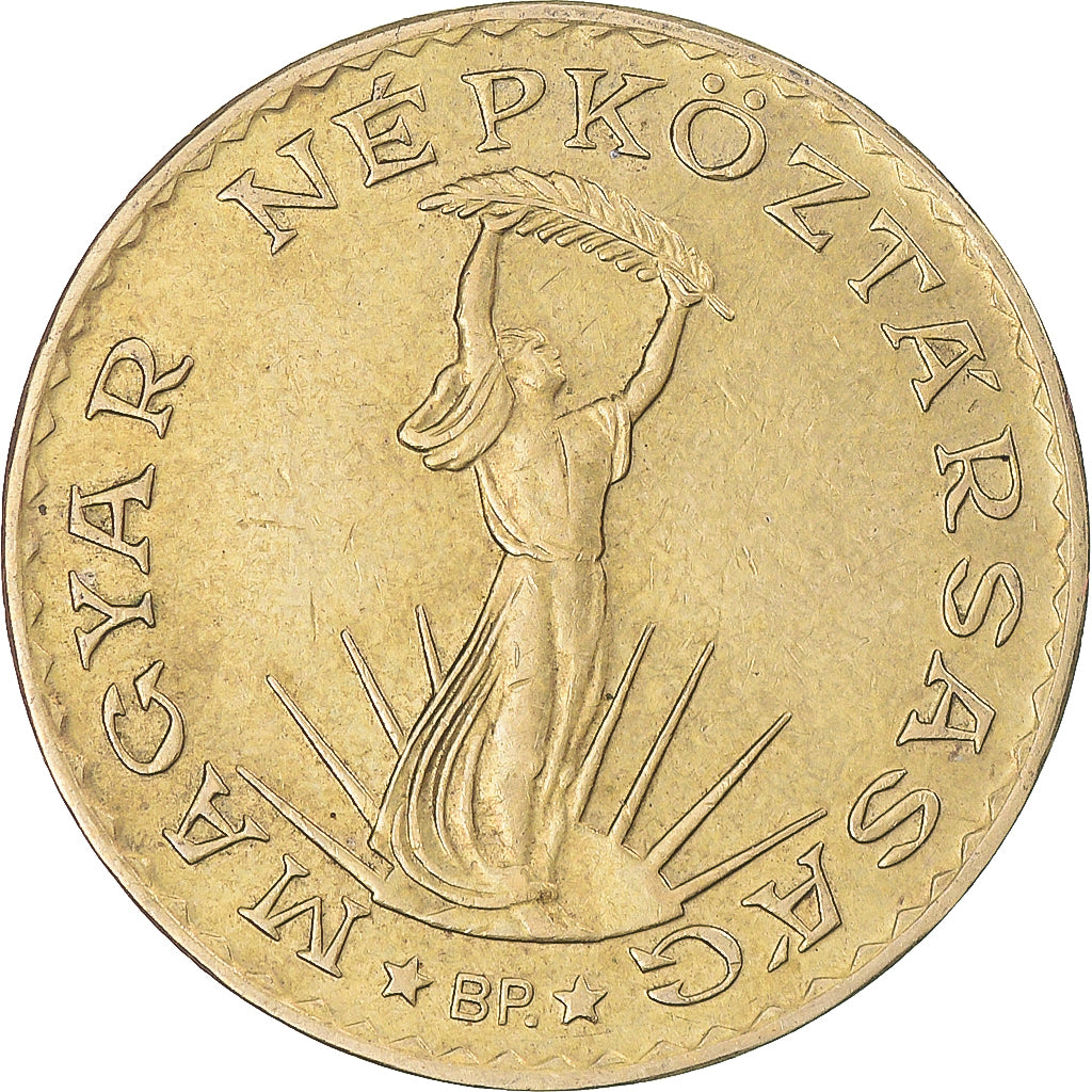 Moneta, Ungheria, 10 Forint, 1988