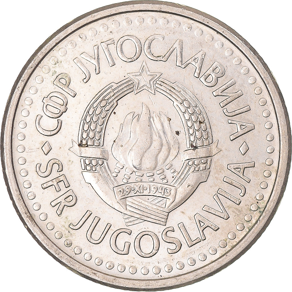 Monnaie, Yougoslavie, Dinar, 1990